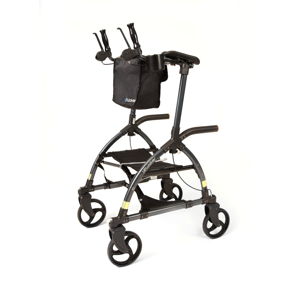 The Original Upwalker Upright Walker Folding Stand Up Walker With Seat 3103