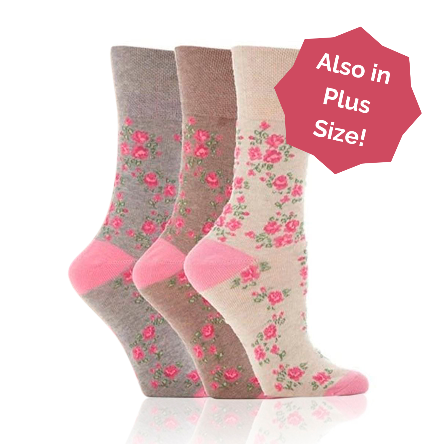 Plus size ladies socks best sale