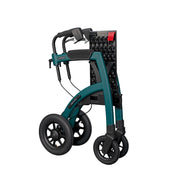 folded green rollz motion performance all terrain rollator