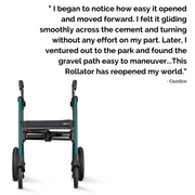 positive review of the rollz motion performance all terrain walker and wheelchair