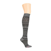 striped patterned compression socks